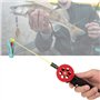 Canne et Moulinet Combo, 2 pièces Canne à pêche, Canne à pêche au Crabe, 13.3in Portable pour la pêche sur Glace Enfants pêche,