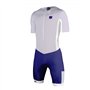 Triathlon Hommes Costume Costume courte à manches courtes avec cyclisme de gel cyclisme/course à pied/à la baignade Combinaison