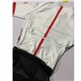 Triathlon Hommes Costume Costume courte à manches courtes avec cyclisme de gel cyclisme/course à pied/à la baignade Combinaison 