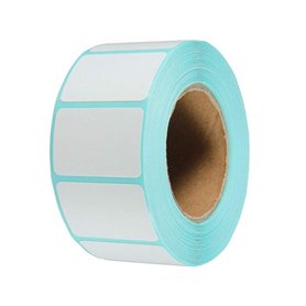 Aobetak Lot de 800 étiquettes autocollantes blanches 60 mm x 30 mm pour bocaux de congélation Imprimantes
