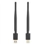 Carte Réseau sans Fil, Récepteur WiFi Portable RTL8188, avec Antenne Intelligente Externe 3,5 DBi, pour Win 7 / Win8 / Win8.1/ W