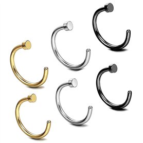 Zeayebsr 6 Pièces Nez Bague À Lèvres Piercing Corps