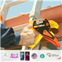 Lock Jaw Ladder Grip – Clip de sécurité pour échelle – Se sentir en sécurité sur vos échelles et climb plus sûr (unité simple)