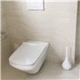 Brosse WC,Brosse de Toilettes Salle De Bains Porte-balais WC Brosse De Toilette Accessoires De Salle De Bains Toilettes Brosse D