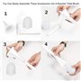 Brosse WC,Brosse de Toilettes Salle De Bains Porte-balais WC Brosse De Toilette Accessoires De Salle De Bains Toilettes Brosse D