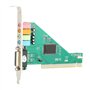 Carte Son PCI, Carte Son Audio Surround stéréo Interne 4 canaux Karte CMI8738, pour Ordinateur de Bureau, Compatible avec 98/200