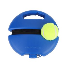 Tennis Trainer Rebound Plinthe Plinthe de Tennis Auto-entraînement avec Balle de Tennis à Cordes pour Enfants Adultes