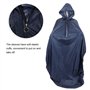 Poncho imperméable pour fauteuil roulant avec capuche ultraléger imperméable à capuche en fauteuil roulant housse de pluie imper