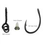 Vis d'appât Carpe Bait Screws 30 pièces/Ensemble PVC vis d'appât de pêche utiles Carpe, cuivre Ronnie Rig Set vis d'appât de pêc