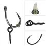 Vis d'appât Carpe Bait Screws 30 pièces/Ensemble PVC vis d'appât de pêche utiles Carpe, cuivre Ronnie Rig Set vis d'appât de pêc