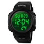 RSVOM Montres Militaire numériques de Sport étanche 5 ATM