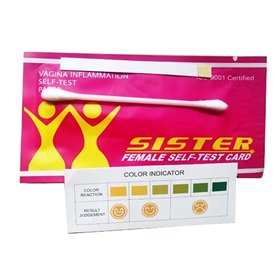 Test Flore vaginale Pour Détection Mycose ou Inflammation lot de 10