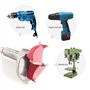 35 mm Forstner Meche Bois - Forstner Fraise a Bois - Foret Bois pour Travaux Divers - Mèche à Bois Foret pour Bois, Plastique, C