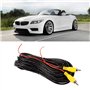 Qiilu 15m caméra de recul câble à mâle à mâle câble Audio vidéo AV Cordon 15m / 49.2ft pour caméra arrière de Voiture Lecteur DV