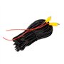 Qiilu 15m caméra de recul câble à mâle à mâle câble Audio vidéo AV Cordon 15m / 49.2ft pour caméra arrière de Voiture Lecteur DV
