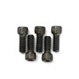 JenNiFer 75Pcs Kit Écrou De Couverture De Capuchons De Boulon De Recouvrement De Chrome pour Harley Davidson Flt-Flh