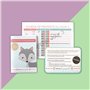 Boîte de propreté - Apprentissage de la propreté enfant dès 2 ans. Programme 1 semaine - Système de récompense (20 cartes de réc
