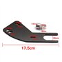 Garde-boue arrière noir avec support de plaque d'immatriculation pour Kawasaki Z650 MT-07 Honda CBR650 Yamaha MT 09