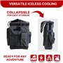Koolatron Sac Isotherme 13L Glacière Électrique Glacière Portable 12V Mini Réfrigérateur Étanche Voiture Bandoulière Réglable Sa