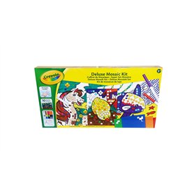 Crayola - Coffret de Mosaïque - Loisir créatif - Kits d'activités - à partir de 3 ans - Jeu de coloriage et dessin