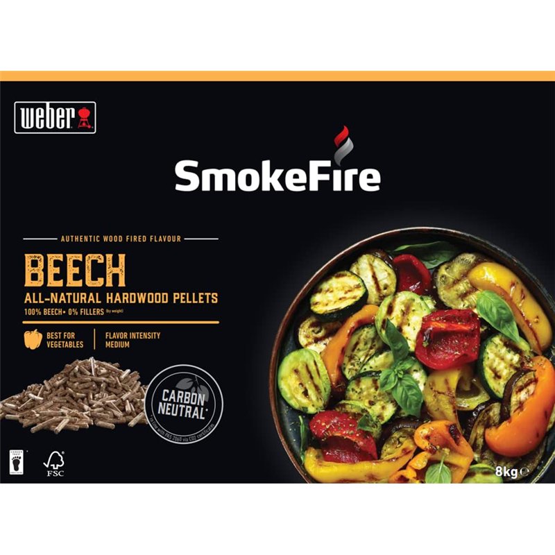 Weber Pellets en bois - Bois de Hêtre (8kg)
