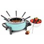 Nostalgia FPS6AQ Casserole à fondue électrique de 6 tasses avec contrôle de température réglable