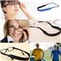 Lunettes Titulaire Sangle Sports Lunettes Sangle Élastique Sangle de Cou élastique-Lunettes Lunettes Douces Sangle pour Lunettes