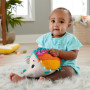 Fisher-Price - Mon Petit Hérisson Sensoriel - Peluche Ã‰veil Des Sens De Bébé - 8 Textures, 3 Sons - Boucles Attache-Jouets - Ca