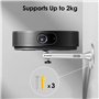 Linkstyle Support de Plafond Videoprojecteur, Universel Support de Mini Projecteur Mural au Plafond, Rotation à 90° 360°