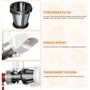 Gdrtwwh Presse-agrumes pour tous les mélangeurs KitchenAid - lent, accessoires presse-agrumes, à mâcher (blanc), GD500