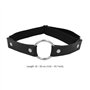 Borsgye Lot de 2 porte-jarretelles élastiques réglables en cuir synthétique synthétique pour cuisse, harnais punk gothique – Ann