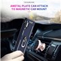LeYi Coque pour Samsung Note 10 Plus avec Anneau Support, Double Couche Bumper Silicone Antichoc Armure Housse Etui pour Samsung
