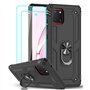 LeYi Coque pour Samsung Galaxy Note 10 Lite/ A81 [2 × Verre Trempé] Anneau Support