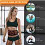 iLoxin Ceinture Abdominale Electrostimulation, Electrostimulateur Musculaire, Entraînement Abdominal EMS, Electrostimulation Mus