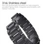 FINTIE Bracelet Compatible avec Garmin Forerunner 235/220 / 230/620 / 630 / 735XT Watch - Bracelet de Montre en Acier Inoxydable