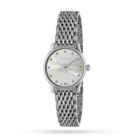 Montre Femme Gucci G-TIMELESS SLIM Argenté (Ø 28 mm)