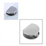 YMDZ 4Pcs Pince à Verre Pince Support en Alliage de Zinc Fixations Réglable Support pour le Verre ou le Bois de 8 ~ 10 mm D'épai