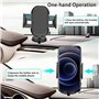 Support Telephone Voiture pour Apple iPhone 16 16e 15 14 13 12 Pro Max SE 2022/16 Plus XR /13 Mini,Mercedes BMW,3 en 1 Porte Sma
