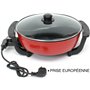 Pot de canard mandarin, Double Hot Pot, Fondue chinoise, Hot Pot électrique multifonctionnel antiadhésif domestique de 6L de gra