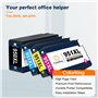 ColorKing Reconditionné 950XL 951XL Cartouches d'encre Remplacement pour HP 950XL 951XL pour HP Officejet Pro 8600 8620 8610 810