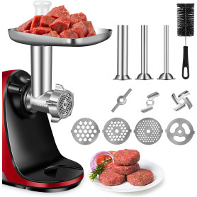 AMZCHEF Hachoirs à viande Accessoires pour ZM1501 et GM3001 Extracteur de jus 3 en 1 - ZM1501 Accessoires - GM3001 Accessoires -