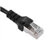 Ausla Câble d'extension Ethernet Adaptateur de Câble Répartiteur de Connecteur de Transfert de Port Mâle à 3 Femelle Réseau RJ45