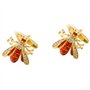 Boutons de manchette abeille pour homme Boutons de manchette en forme de frelon en cristal boutons de manchette abeille guêpe fr
