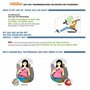 Hikig Ceinture de sécurité de Grossesse, empêche la Compression de l'abdomen, Confort et sécurité de siège de maternité pour Voi
