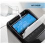 Anstore Lot de 6 Pains de Glace Blocs Réfrigérants de 16 x 9 x 2 cm/210 ML, Blocs Réfrigérants pour Glacières, Réutilisable Conc