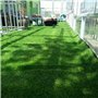 BBABBT Rouleau de 1 m x 2 m - 15 mm - Gazon artificiel haute densité - Tapis d'entraînement en gazon synthétique - Décoration po