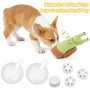 24 Pcs Squeaker Plastique Grelot pour Hochet Bébé Hochet Boîte Blanc Jouets Couineurs en Plastique Transparent pour Bricolage Po