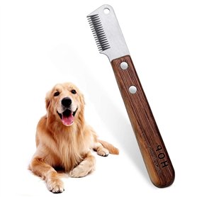 Lushly Couteau à Trimmer Chien