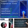 IMBZBK Lot de 3 films de protection d'écran pour Samsung Galaxy S22 Ultra 5G en TPU flexible avec 3 protections d'appareil photo