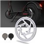 Yungeln Disque de frein 120 mm et 2 plaquettes de frein avec 5 trous pour accessoire trottinette électrique xiaomi m365 pro